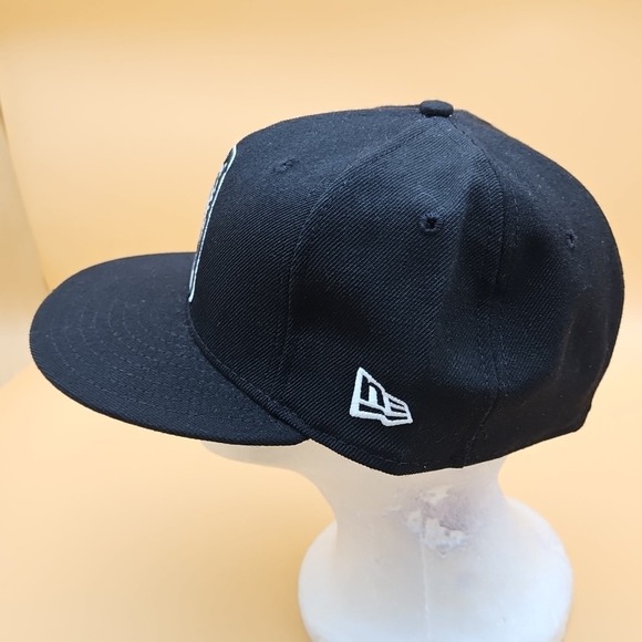 Atlanta Braves Hat Cap New Era Fitted Size 7 1/4 Chief Noc-A-Homa Cooperstown - Picture 4 of 9